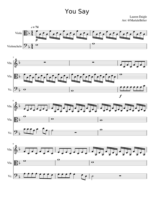 You Say - Lauren Daigle