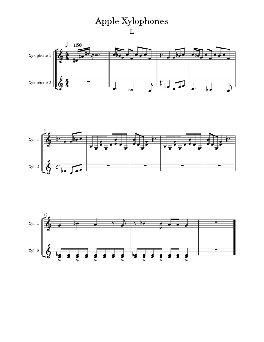 Ringtone apple iphone marimba Misc Soundtrack Apple Xylophone Solos