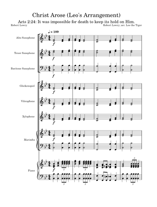 Christ Arose – Robert Lowry