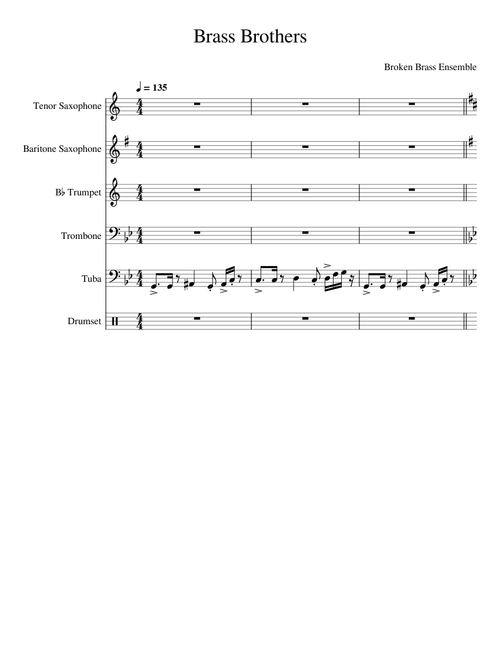 Brass Brothers  – Broken Brass Ensemble Brass Brothers