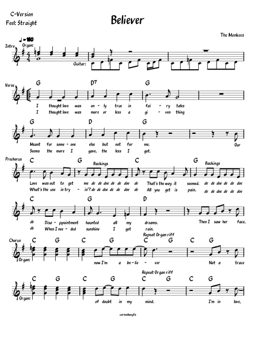 Believer - The Monkees