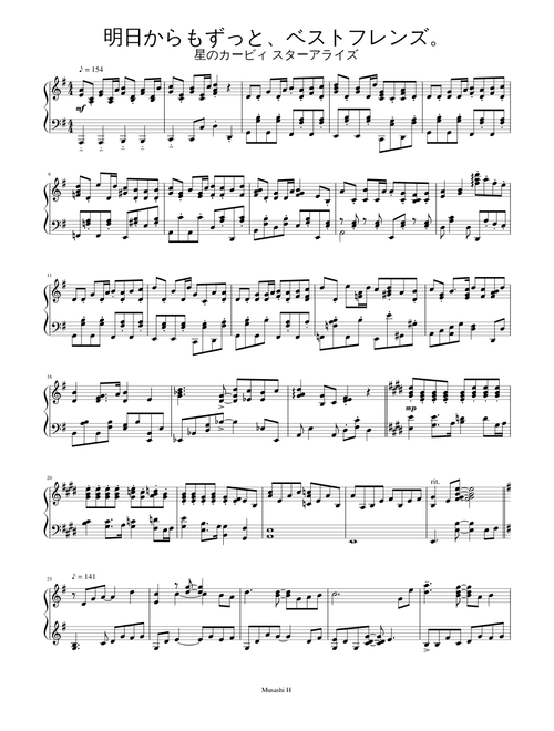 mog543 | Free sheet music | Download PDF or print on