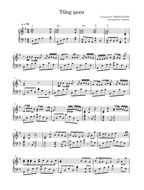 Từng quen – Wren Evans