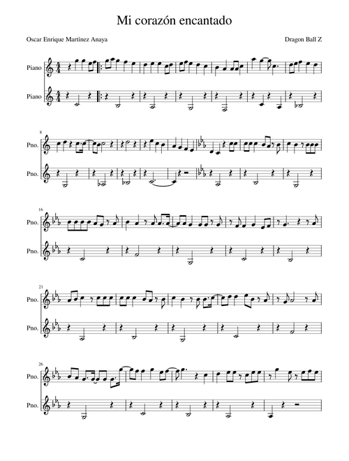 Mi Corazón Encantado - Tema de Dragon Ball GT