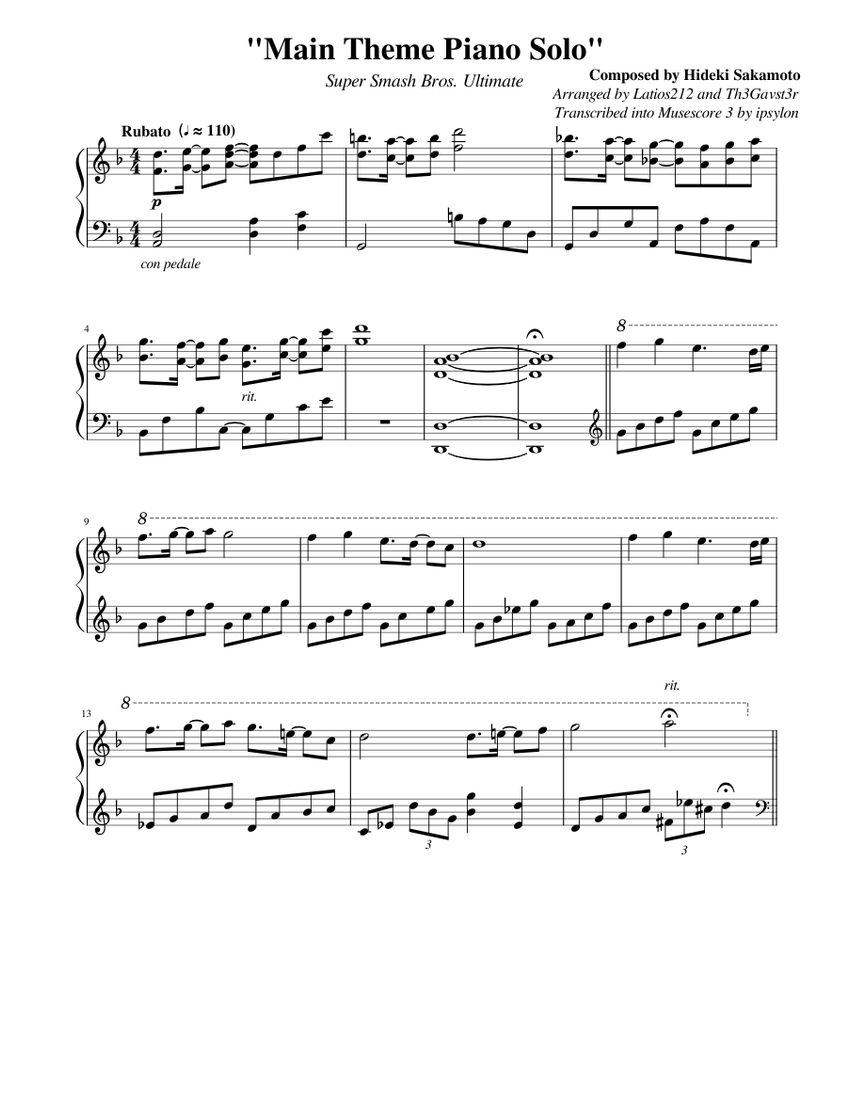 Ultimate piano top