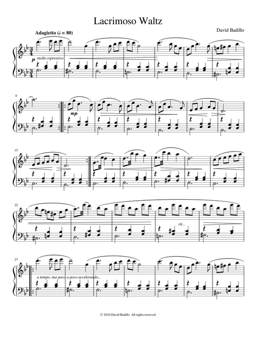 Lacrimoso Waltz