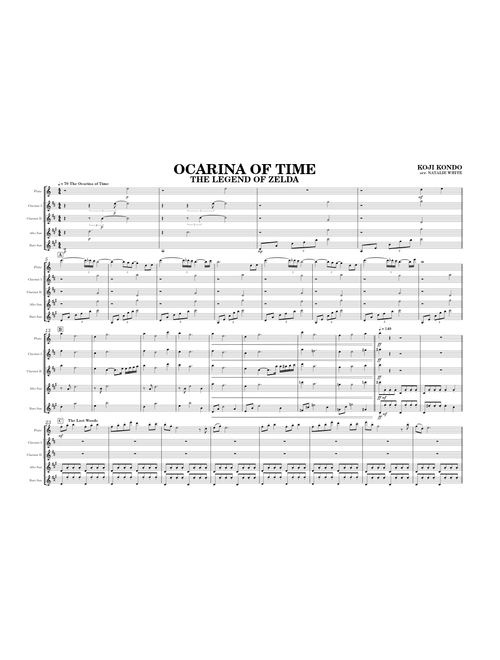 Ocarina of Time (Woodwind Quintet)