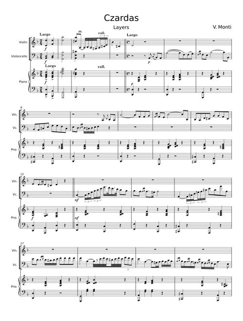 Czardas - V. Monti