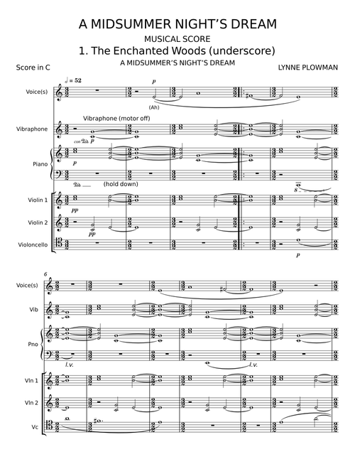 A Midsummer Night's Dream, incidental music, Op.61 - Felix Mendelssohn