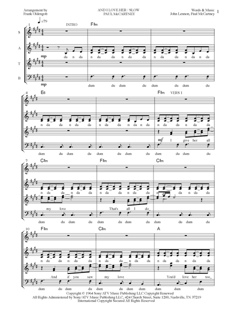 Discover The Beatles Complete Scores by the Beatles on MuseScore