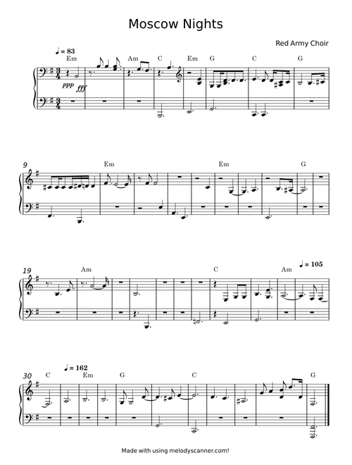 Moscow Nights – Red Army Choir