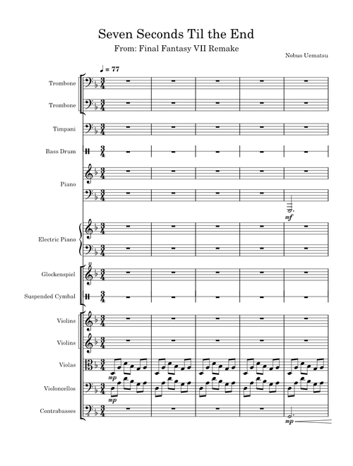 Seven Seconds till the End (City of the Ancients) – Nobuo Uematsu