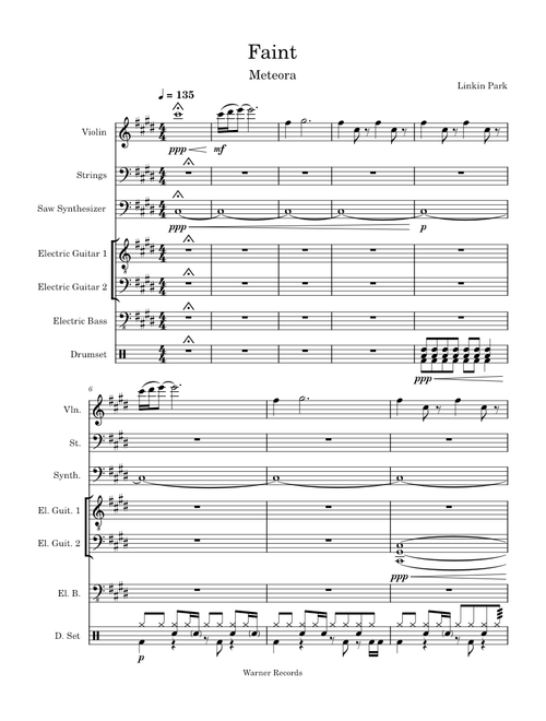 Faint – Linkin Park (Meteora)
