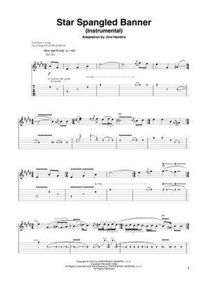 Play Official version of Stone free Sheet Music by Jimi