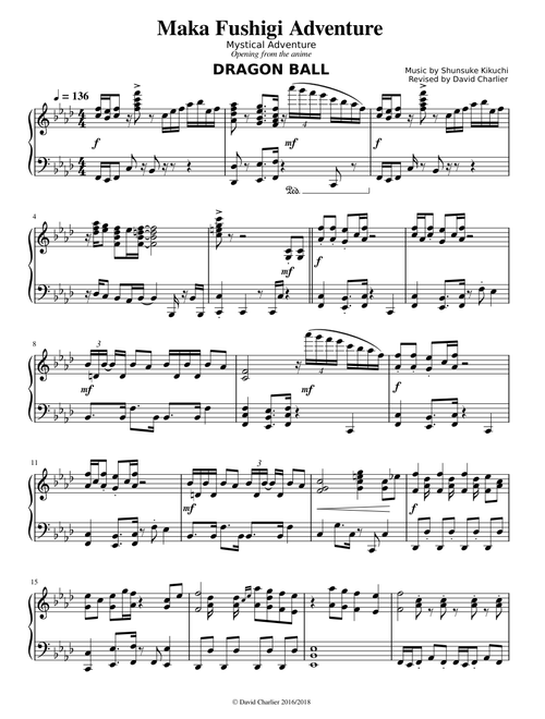 Dragon Ball - Maka Fushigi Adventure (Opening Theme)
