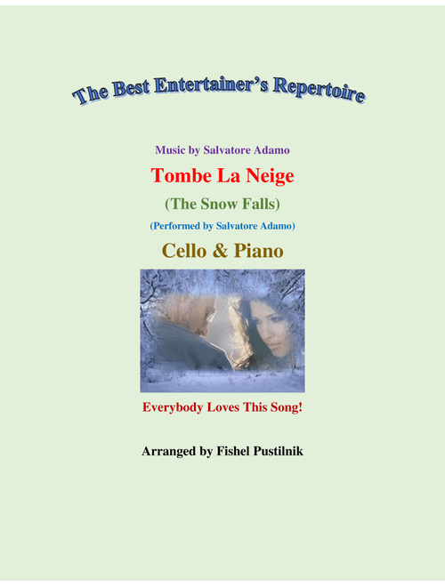 Tombe La Neige (Arr. Fishel Pustilnik) - Salvatore Adamo (Cello and Piano)