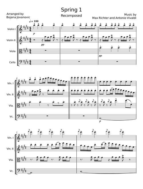 Spring 1 - Max Richter