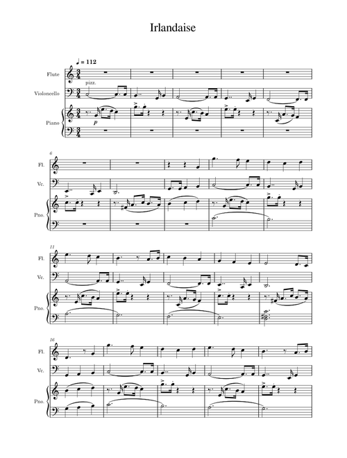 Irlandaise – Claude Bolling