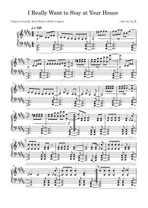 I REALLY WANT TO STAY AT YOUR HOUSE – Rosa Walton