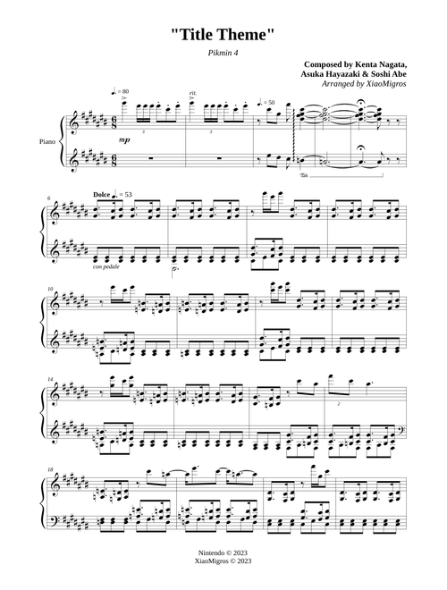Pikmin 4 - Title Theme