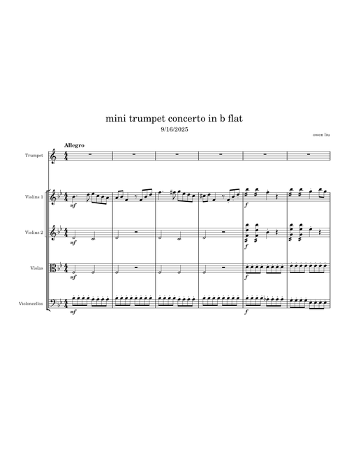 Owen Liu - mini trumpet concerto in b flat – EmperialCrown