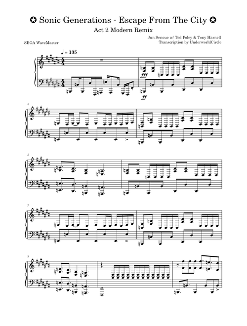 Escape From The City - Sonic Generations Modern