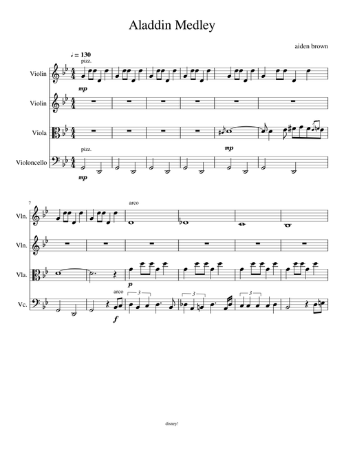 Aladdin Medley