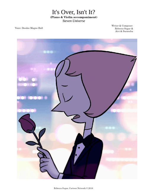 Steven Universe - It's over, isn't it? (Piano and Strings Accompaniment)