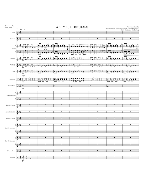 A Sky Full Of Stars - Coldplay