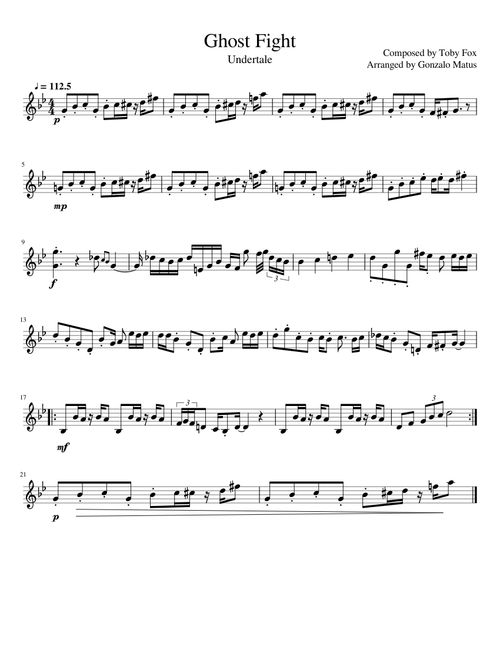 Ghost Fight - Violin Solo