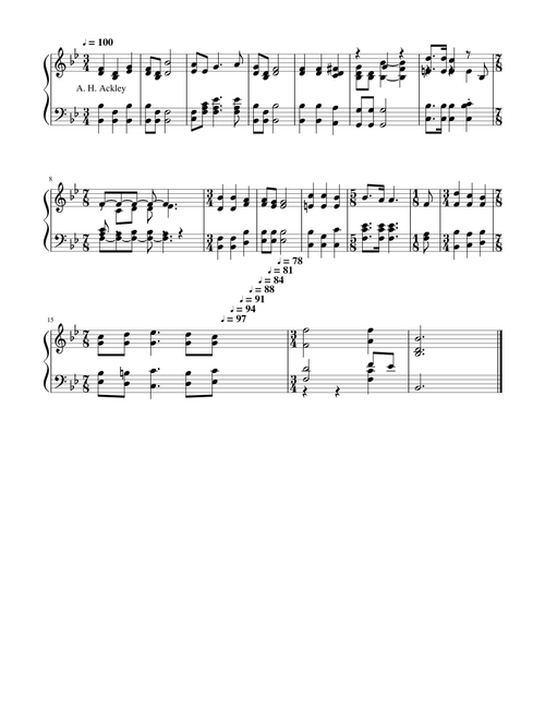 When I behold the King - A. H. Ackley