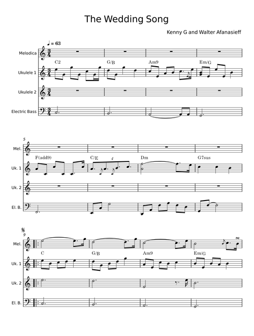 The Wedding Song - Kenny G