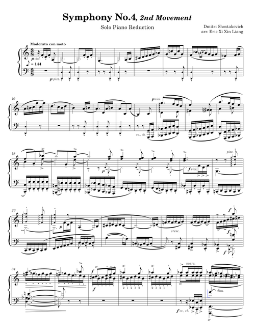 Symphony No. 4 in C Minor, Op. 43 – Dmitri Shostakovich