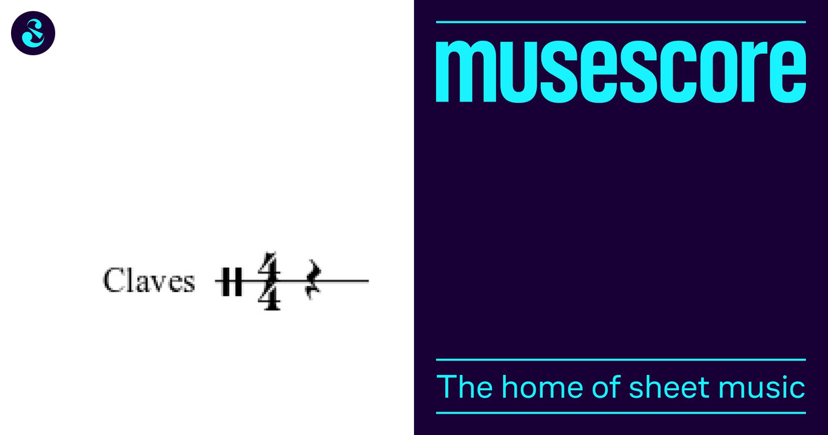 2+3 Clave Pattern Sheet music for Claves (Solo)