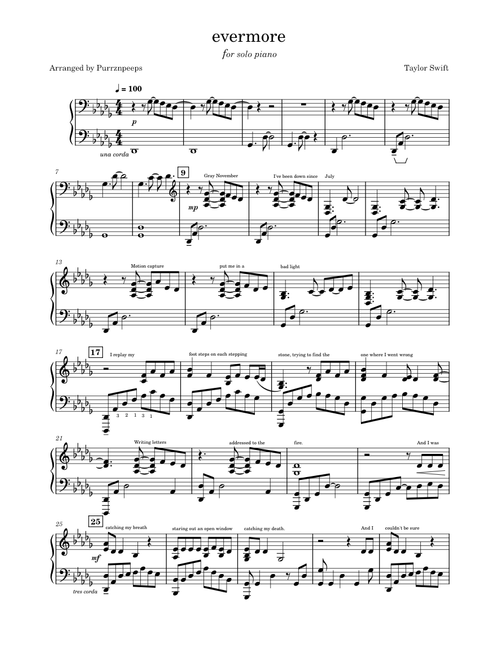Evermore – Taylor Swift