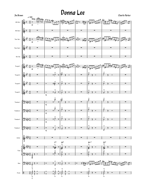 Donna Lee – Charlie Parker