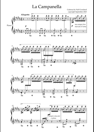 La Campanella – Franz Lizst La Campanella Easy Mode (for tiny