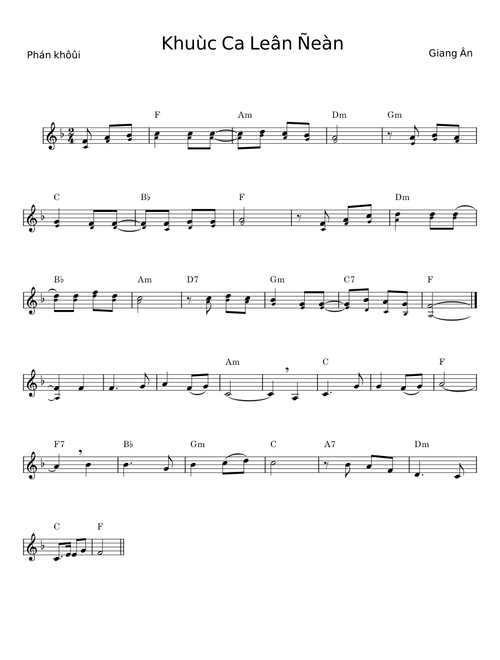 Khúc Ca Lên Đền - Giang Ân