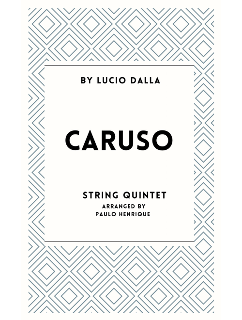 Caruso (Arr. Paulo Henrique) - Andrea Bocelli (String Ensemble)