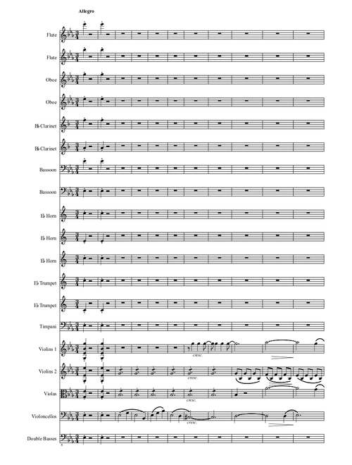 Beethoven Symphony 3 "Eroica" - 1st Mvt. (exposition only)
