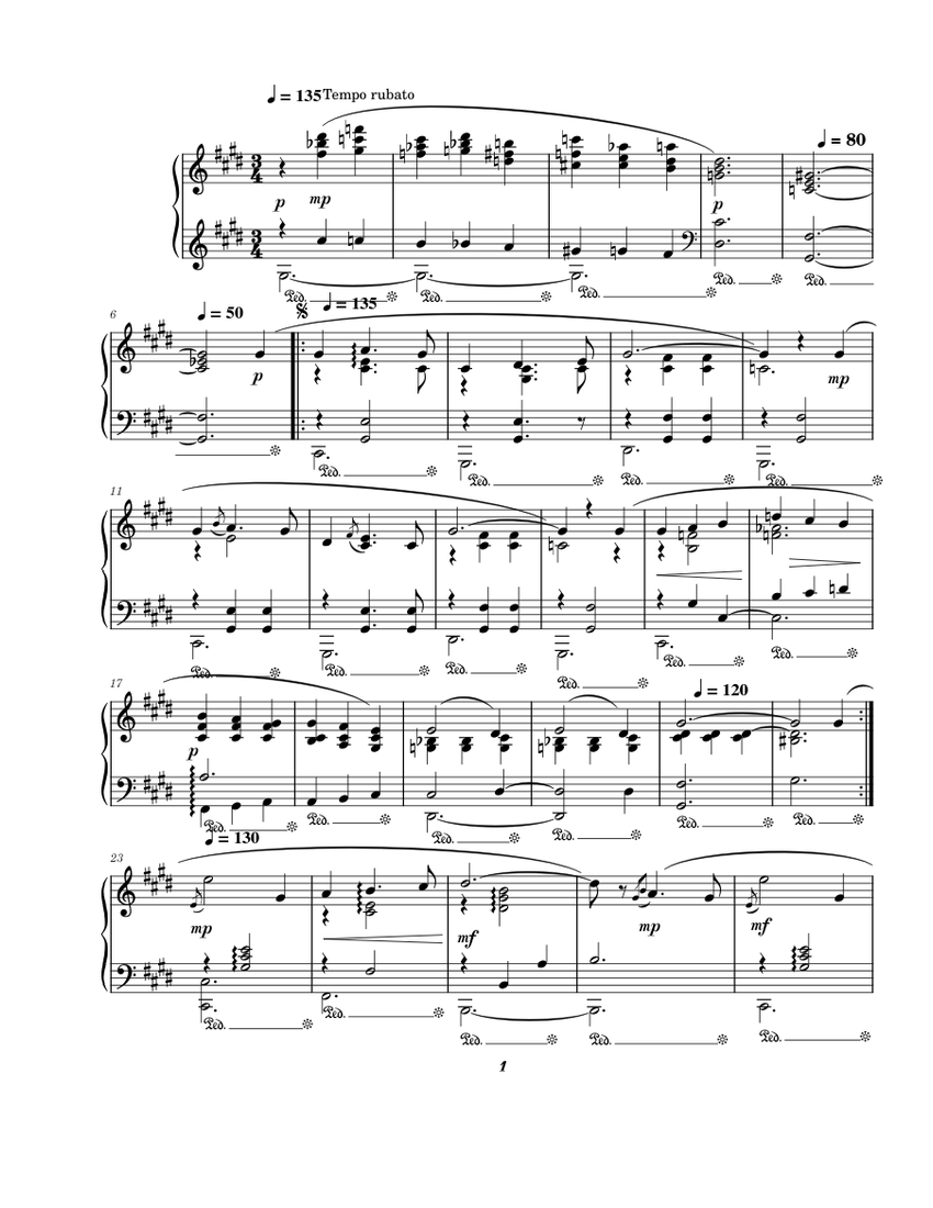 Les chemins de l'amour Francis Poulenc Sheet music for Piano (Solo