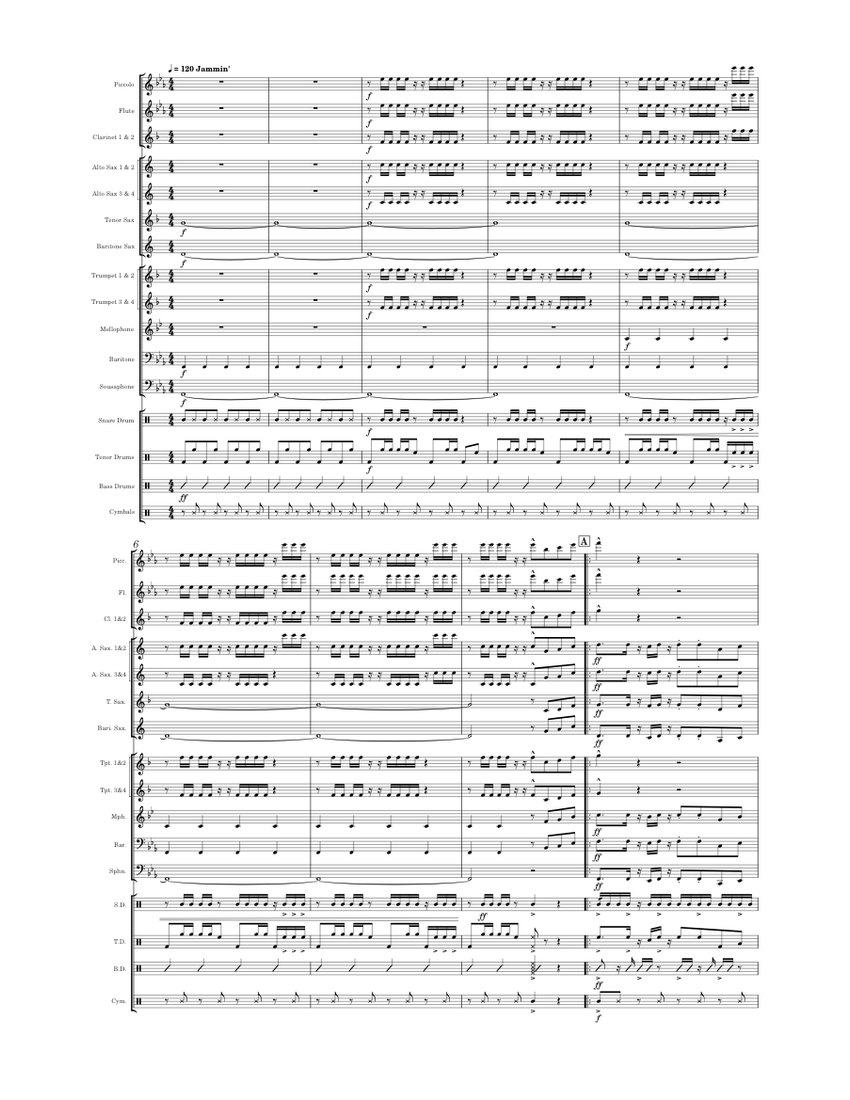 Stadium Rave A Glen Nishida Spongebob Jellyfish Jam (Pep Tune) Sheet
