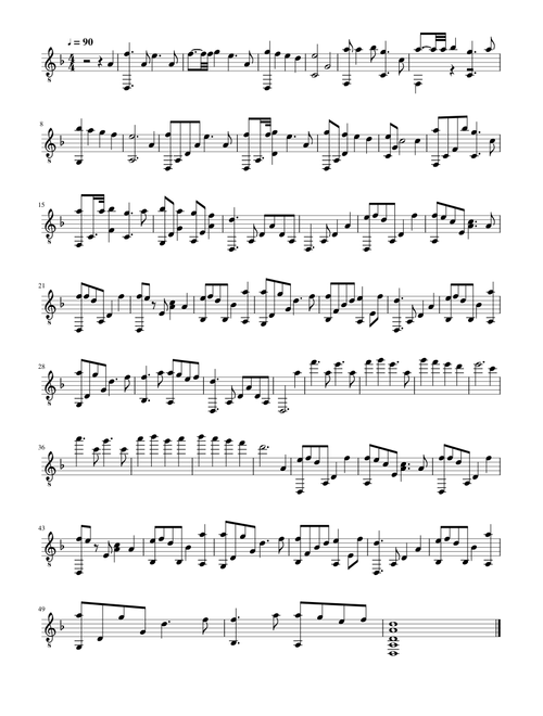 Game of Thrones - The Rains of Castamere (Guitar)