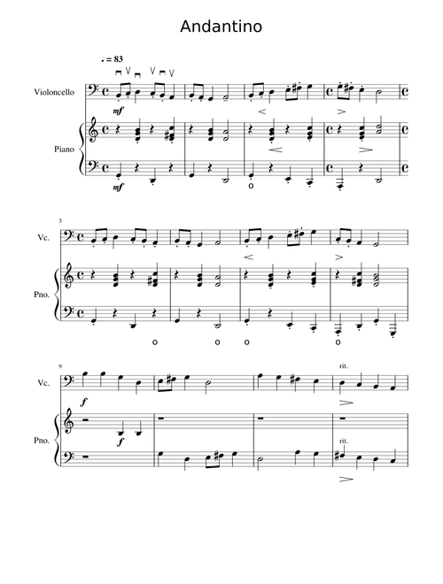 Andantino