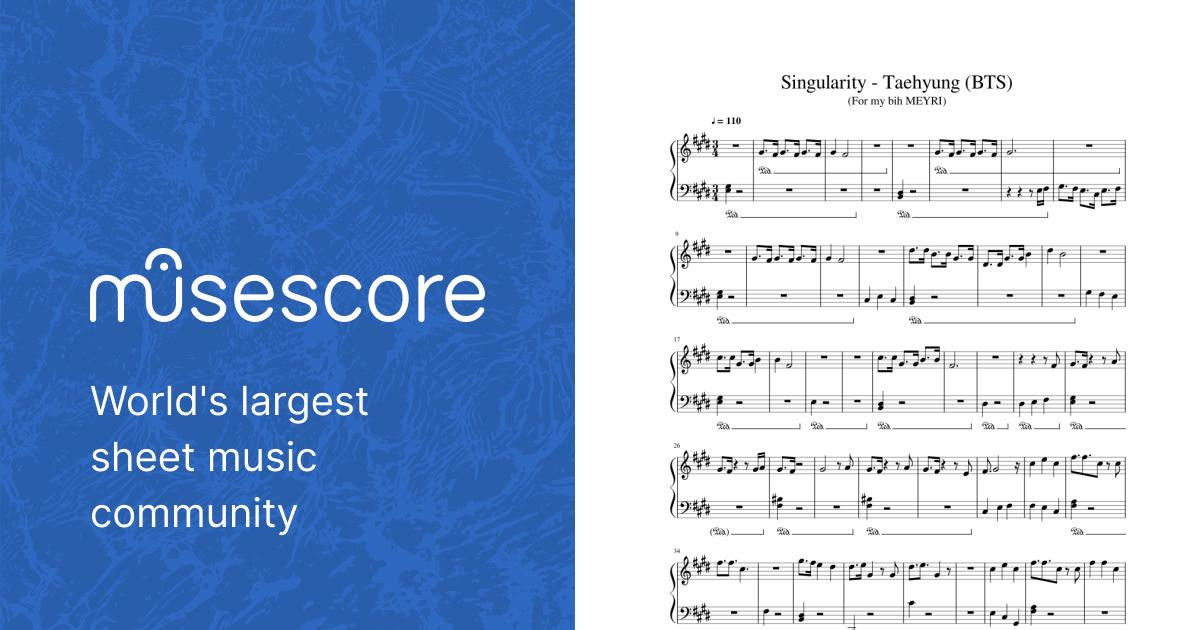 BTS Sheet music for Piano (Solo) | Musescore.com