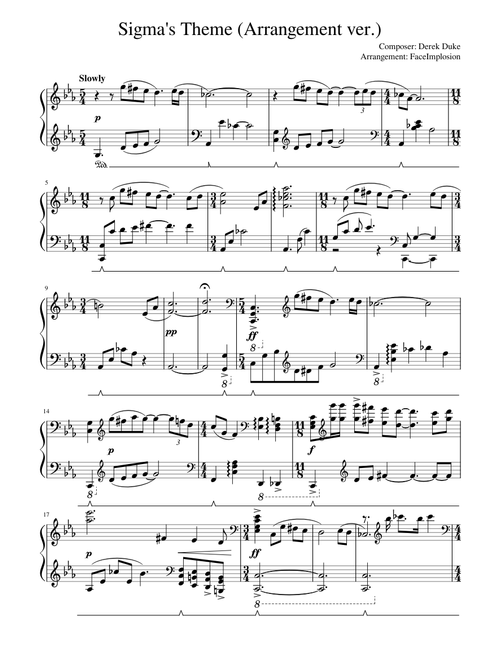 Sigma's Theme (Arrangement, v1.0)