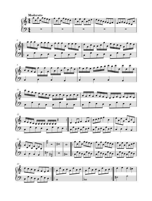Dancing Flowers Melody