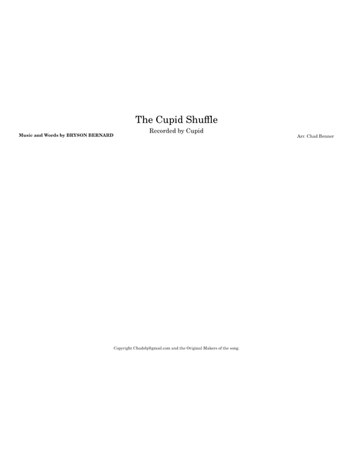 Cupid shuffle – Cupid