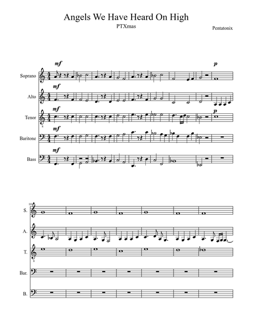 Angels We Have Heard On High - Pentatonix
