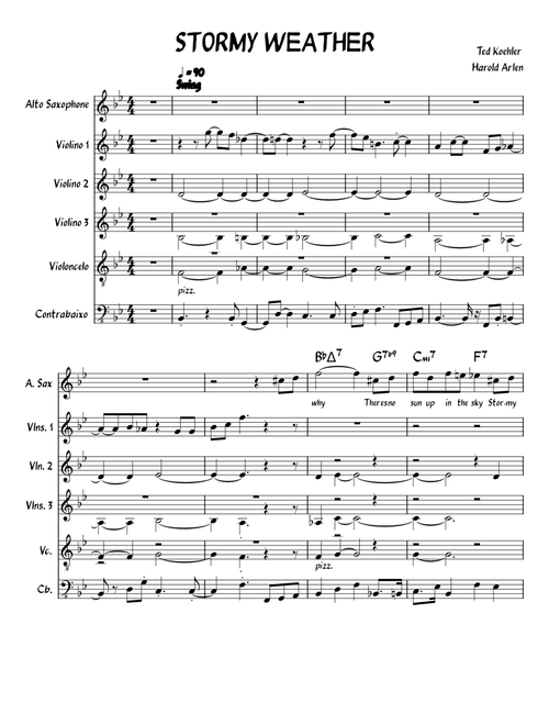 Stormy Weather – Harold Arlen
